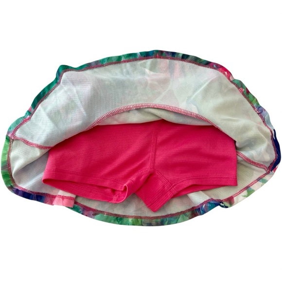 VERY Pretty Reel Legends Multicolor Tiered Ruffle Skort - Girls 2T (Like New) - Picture 6 of 7
